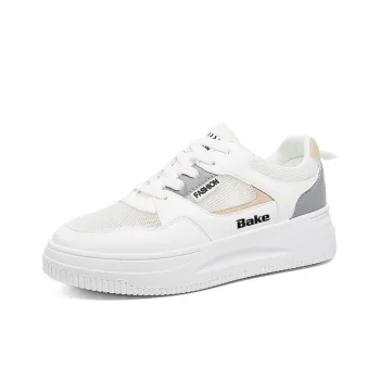 BAKE Slip Resistant, Breathable, Lightweight Low Top Skateboard Shoes Women's