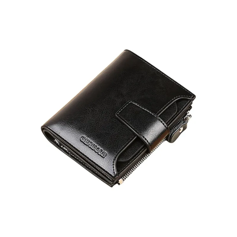 Gorora Cow Leather Multiple Card Slots Wallet Regular Women's Multicolor-4