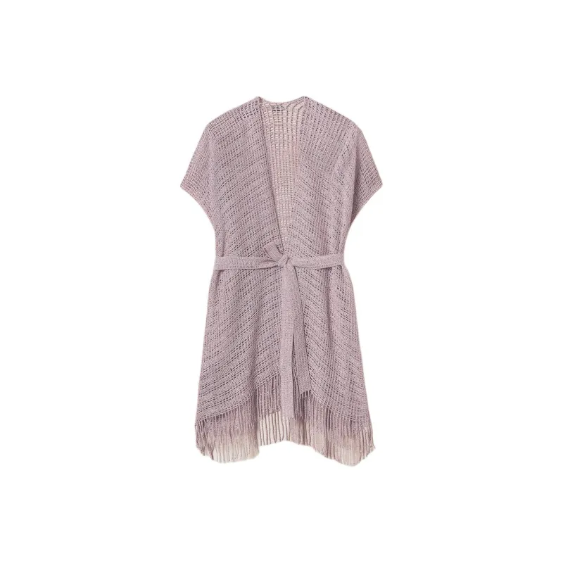Twinset Fringed Open front Cardigan-0