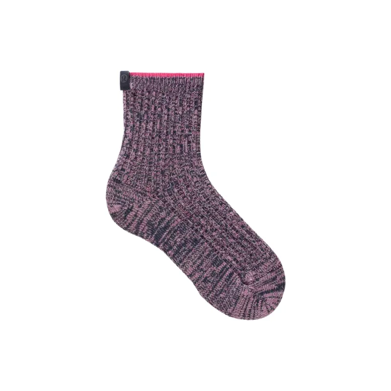 Lululemon Quarter Length Ragg Socks Mid Calf Socks Women's 1 Pack-1