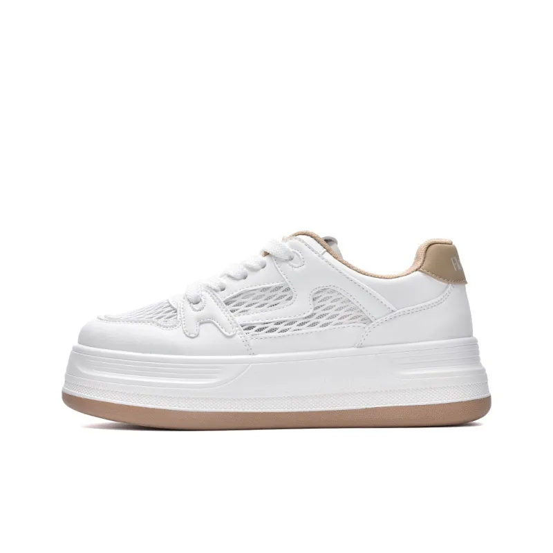 VICTORIA&VERA Slip Resistant, Abrasion Resistant, Lightweight, Breathable Low Top Skateboard Shoes Women's-8