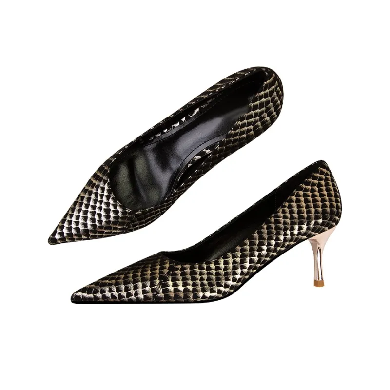 MCKP Slim Heel High Heels 6cm Women's-1