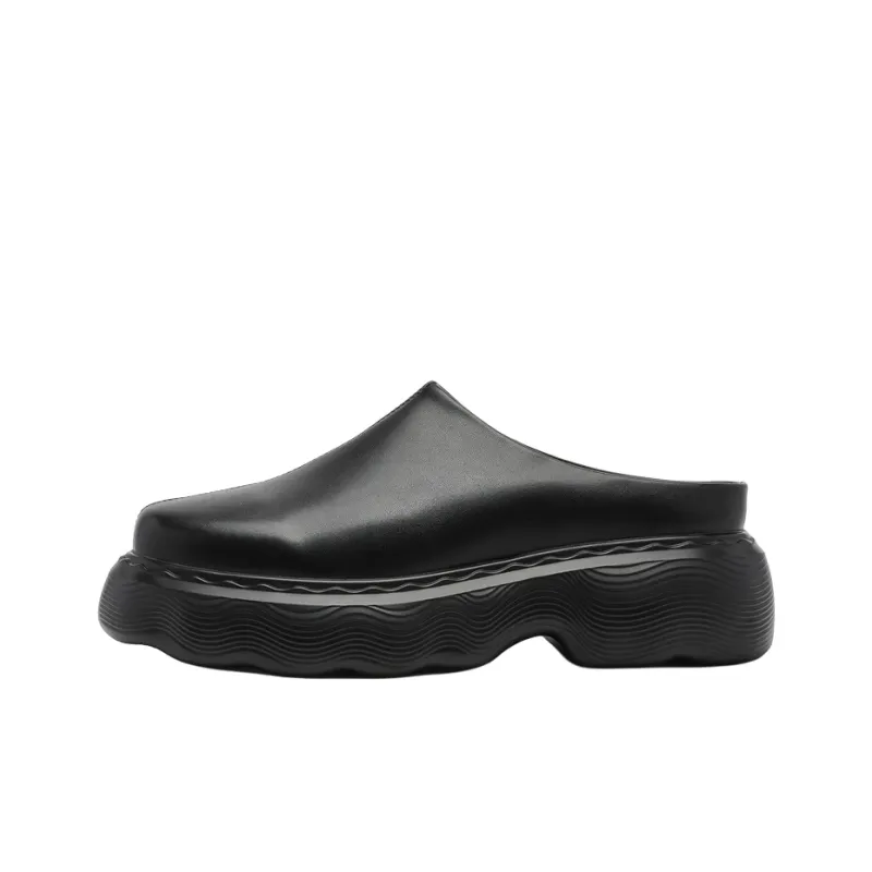 Journey Of Inspiration Slip Resistant Closed Toe Slippers Men's Black-0