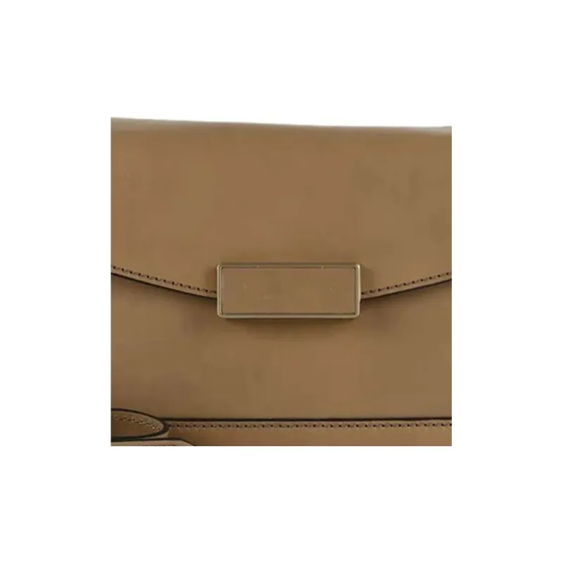 THE BRIDGE Leather Shoulder Bag Women's Brown-1