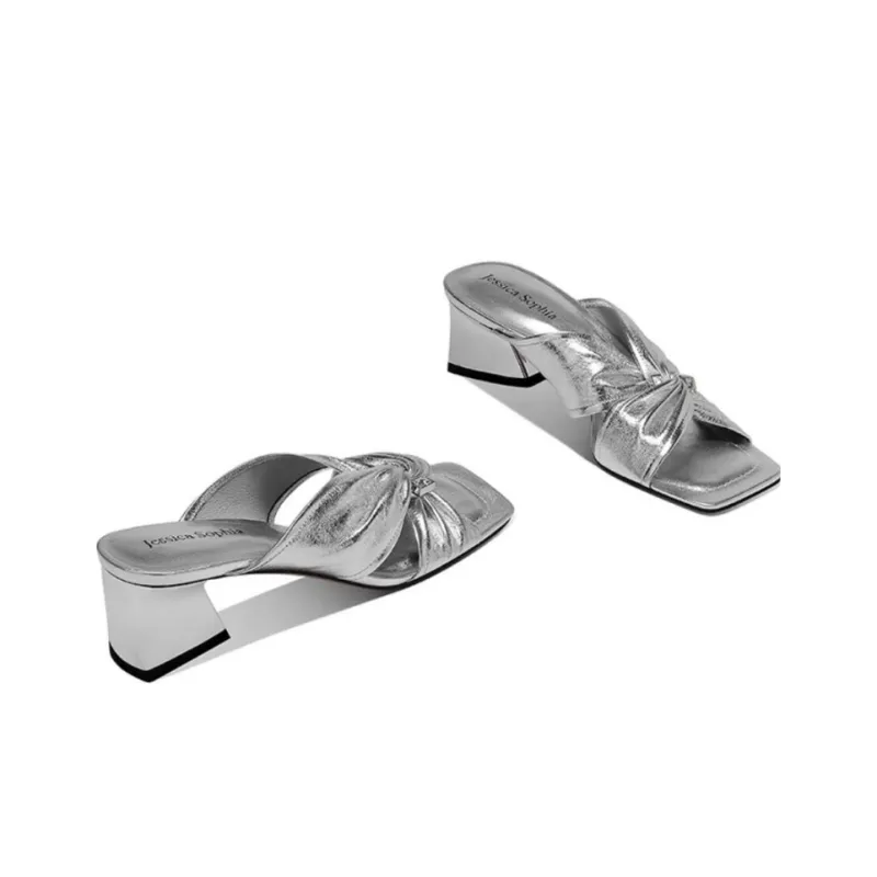 JESSICA SOPHIA Rubber Sole Slip Resistant Abrasion Resistant Slide Slippers Women's-6