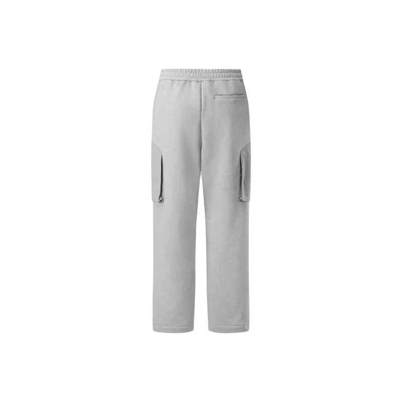 KOLON SPORT SET UP Knitted Sweatpants Men's Gray-1