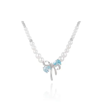 AJIDOU Anti Pearl Necklaces Women's