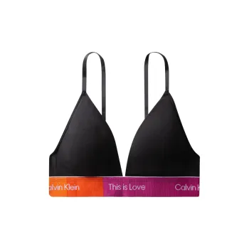 CALVIN KLEIN Bra Women's Space Black