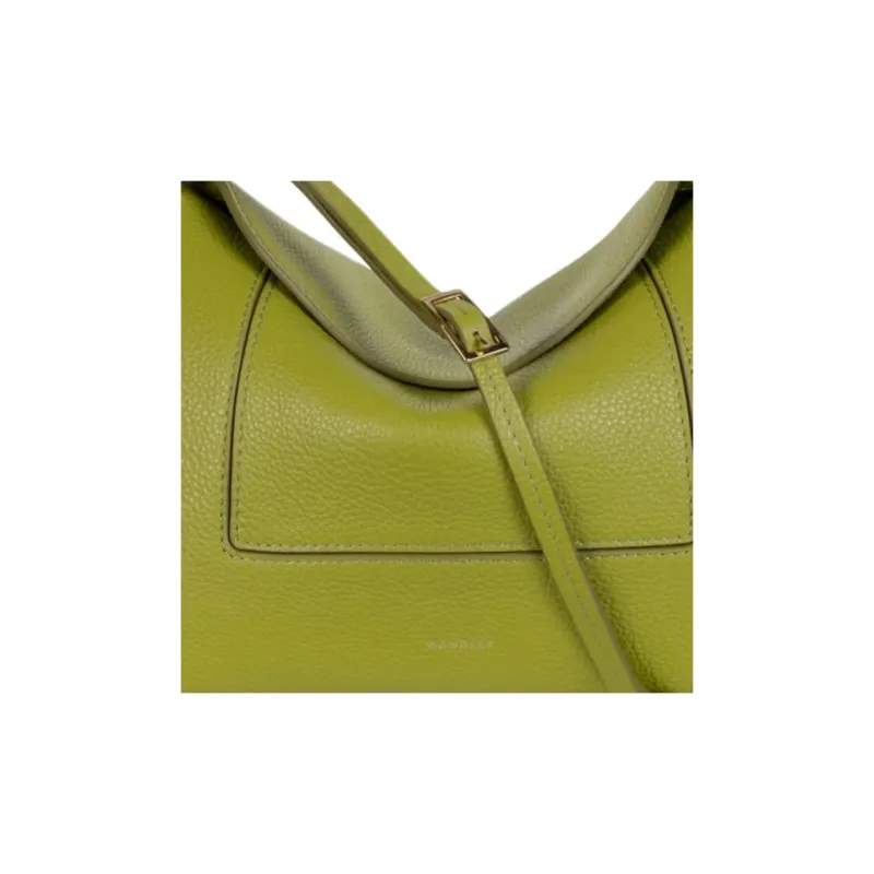 Wandler Calfskin Crossbody Bag, Shoulder Bag Women's Apple Green-4