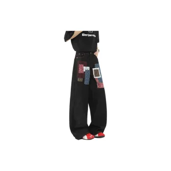KLAMMKICKS Jeans Unisex Navy Blue