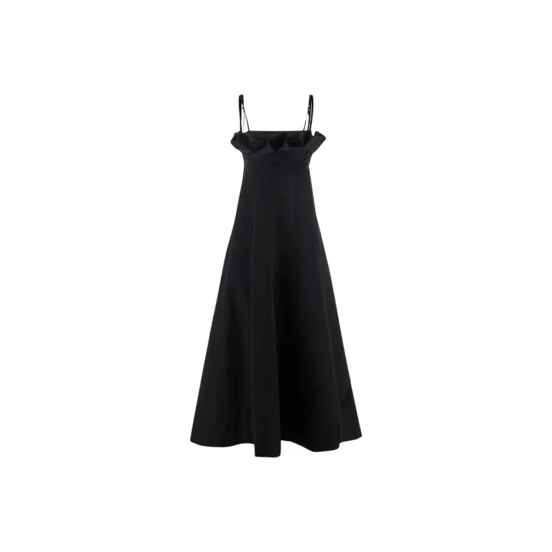PHILOSOPHY DI LORENZO SERAFINI SS25 Slip Dress Women's Black-0