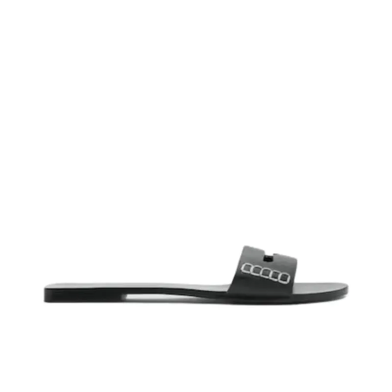 MANGO Rubber Sole Abrasion Resistant Slide Slippers Women's-1