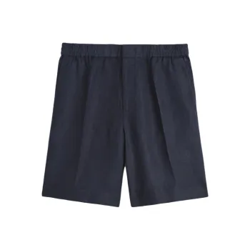 COS Casual Shorts Men Navy Blue