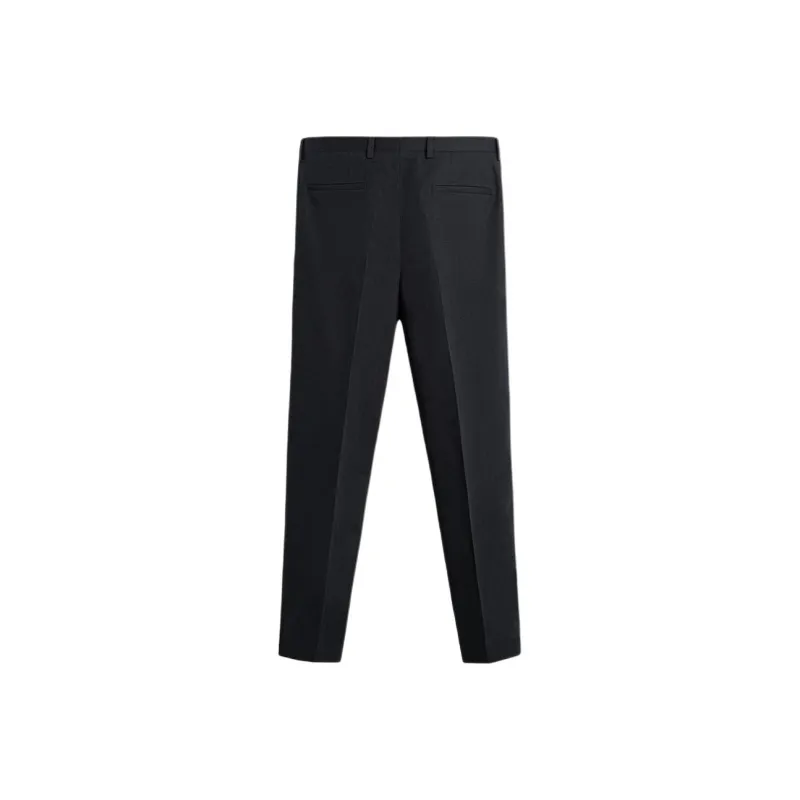 ZARA Suit Trousers Men Sea Blue-1