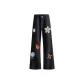 Black Floral Print