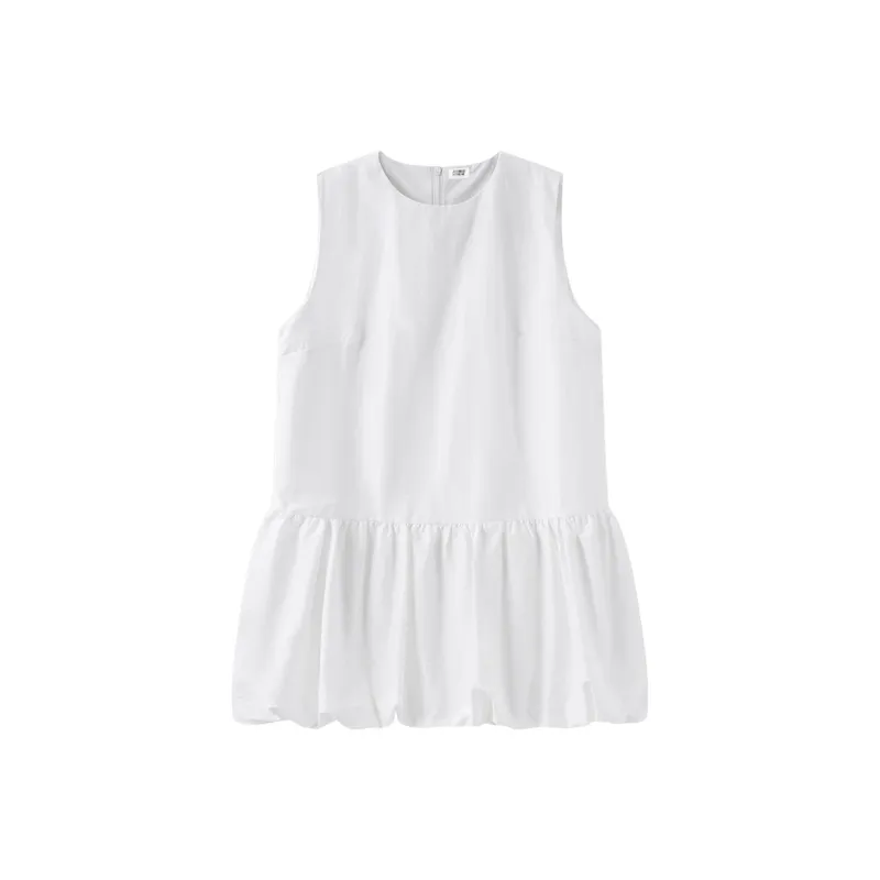 HTMEME Short Sleeved Dress Women's-5