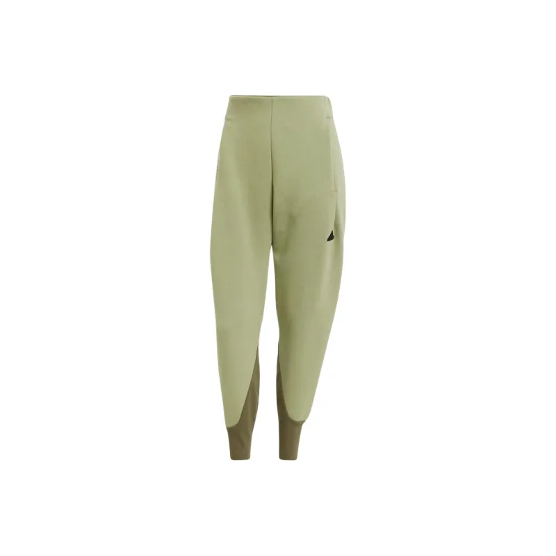 Adidas Knitted Sweatpants Women's Tent Green-0