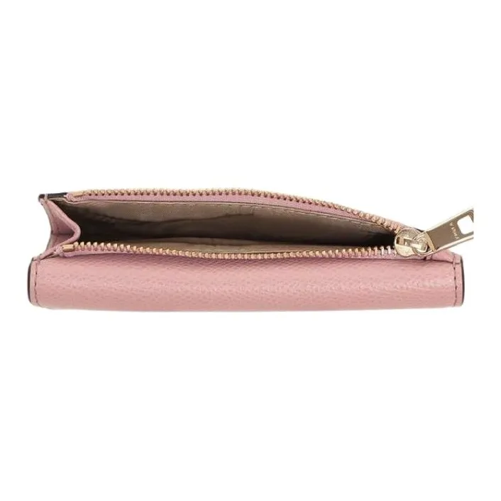 Furla Leather Coin Purse Women's Pink-4