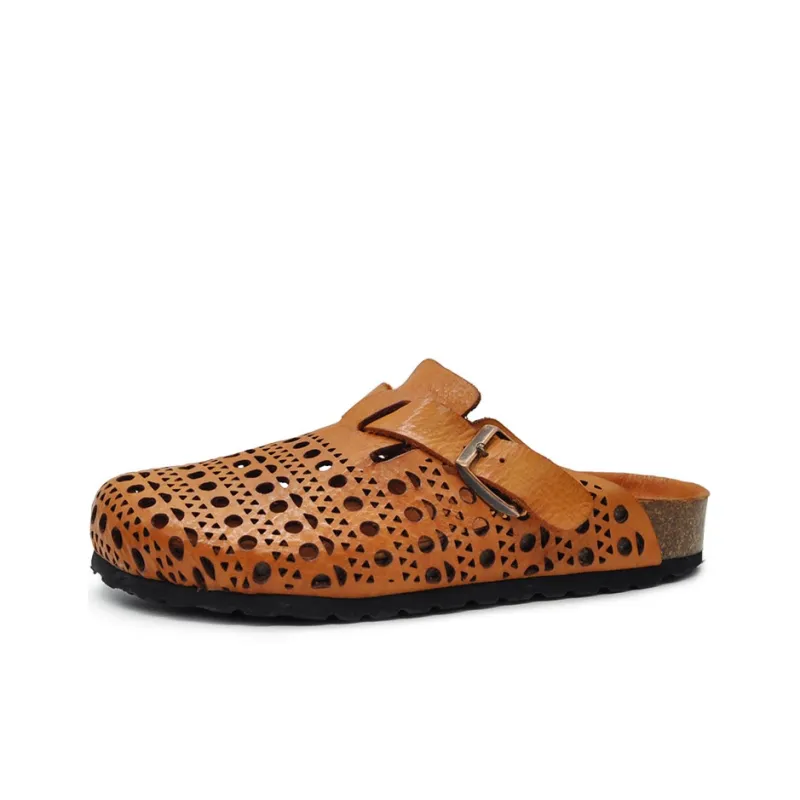 ARTMU Rubber Sole Closed Toe Slippers Women's-1