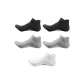 5 Pack (White+2 Black+2 Gray)