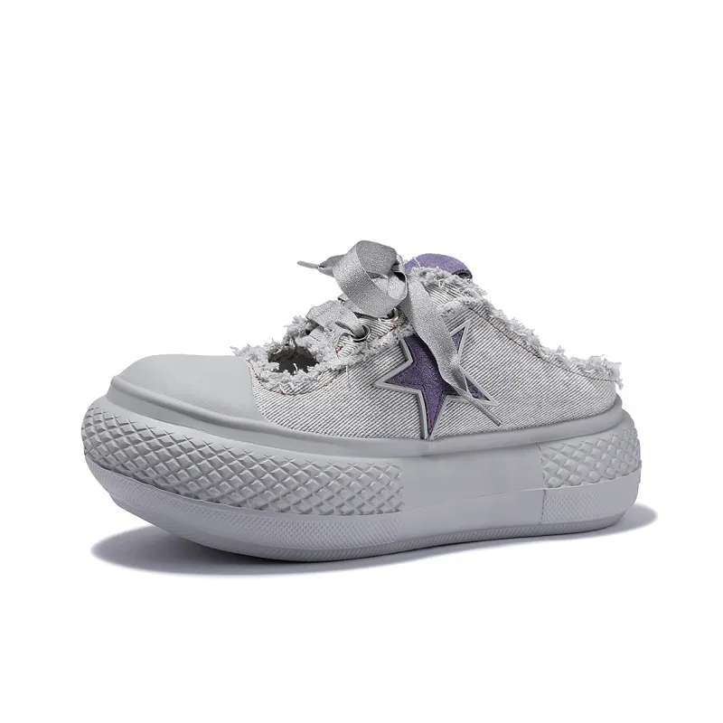 SELAIYA Rubber Sole Abrasion Resistant Closed Toe Slippers Women's-11