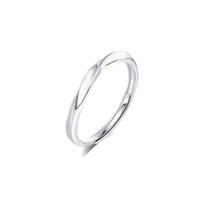 KUMET Sterling Silver Rings Unisex-5