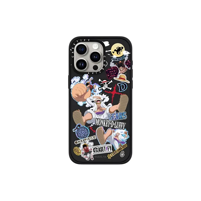 CASETIFY PC+TPU Material Trendy Anime Phone Cases Compatibility IPhone 16/15/14/Pro/Ma-5