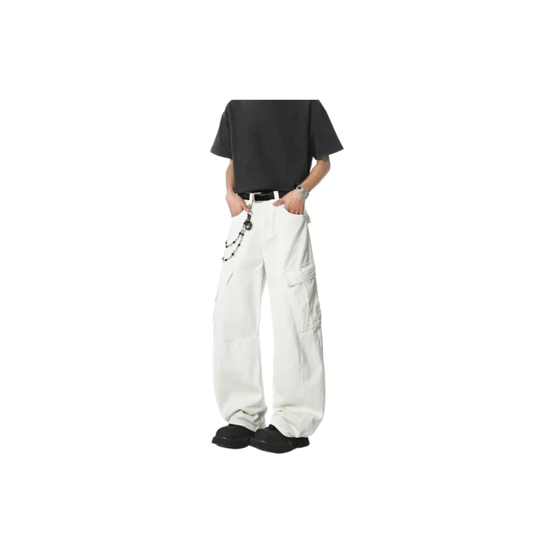 KNOCKSPARK Jeans Unisex White-0