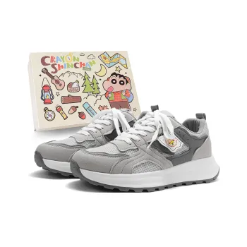 Crayon Shinchan Slip Resistant And Abrasion Resistant Coverage Support Low Top Running Shoes Unisex