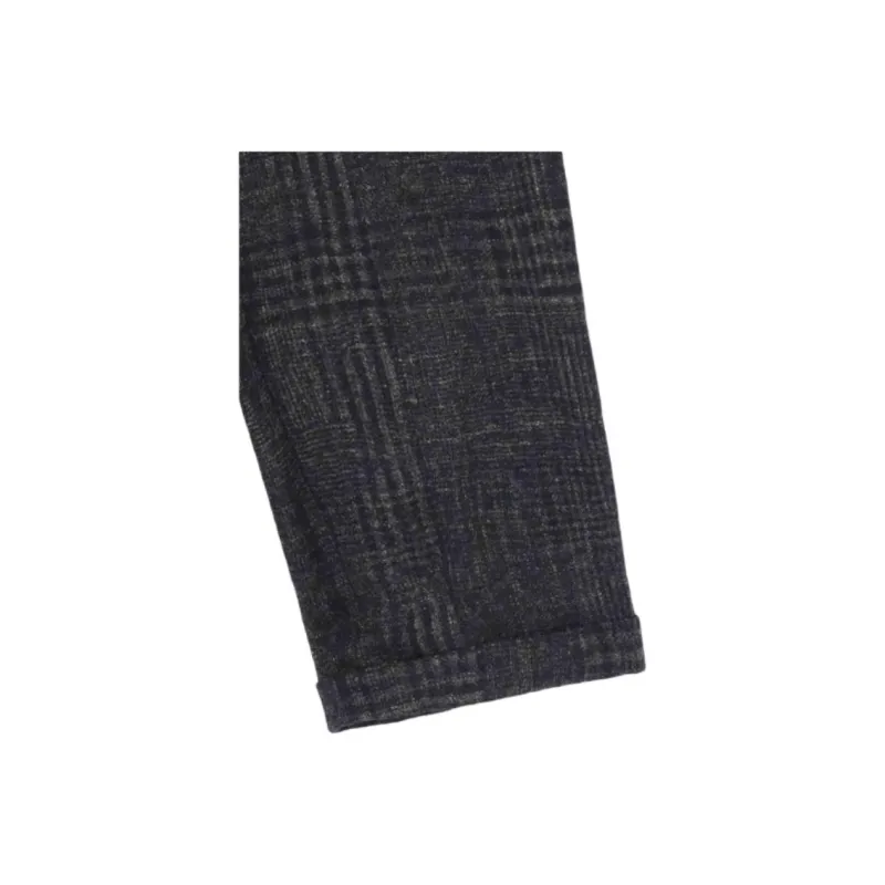 Yohji Yamamoto Casual Pants Unisex Black Gray Color-3