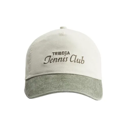 H&M Cotton, Polyester, Twill Baseball Caps Women's Green