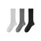 3 Pack (Silver Gray+Glacier Gray+Black)