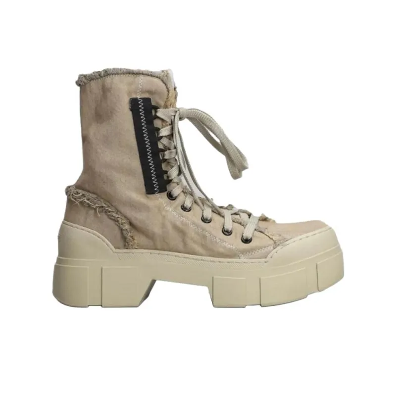 Vic Matie 305 355 Ankle Boots 5.5cm Women's Beige-1