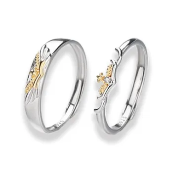 Datang Guoding S925 Silver Rings Unisex