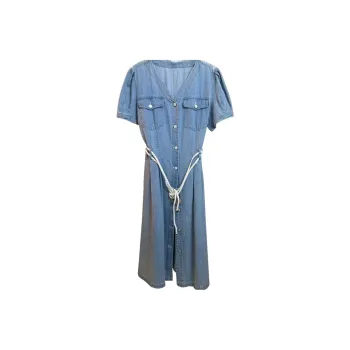 She Enjoys Short Sleeved Dress Women's