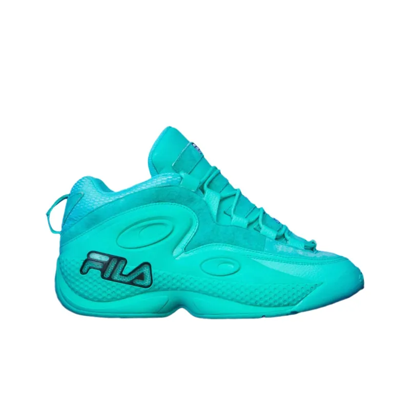 FILA Grant Hill 3 Anti Slip Wear Resistant Low Top Casual Shoes Men's Green-1