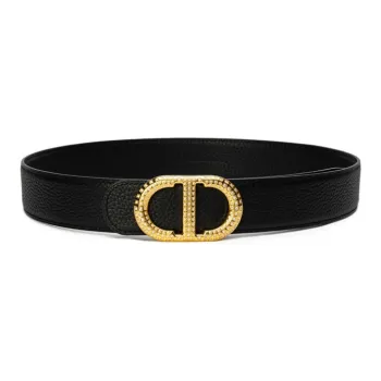 Chrisdien Deny Cow Leather Belts Men's 3.8CM
