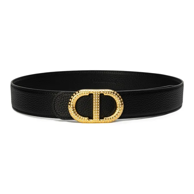 Chrisdien Deny Cow Leather Belts Men's 3.8CM-0