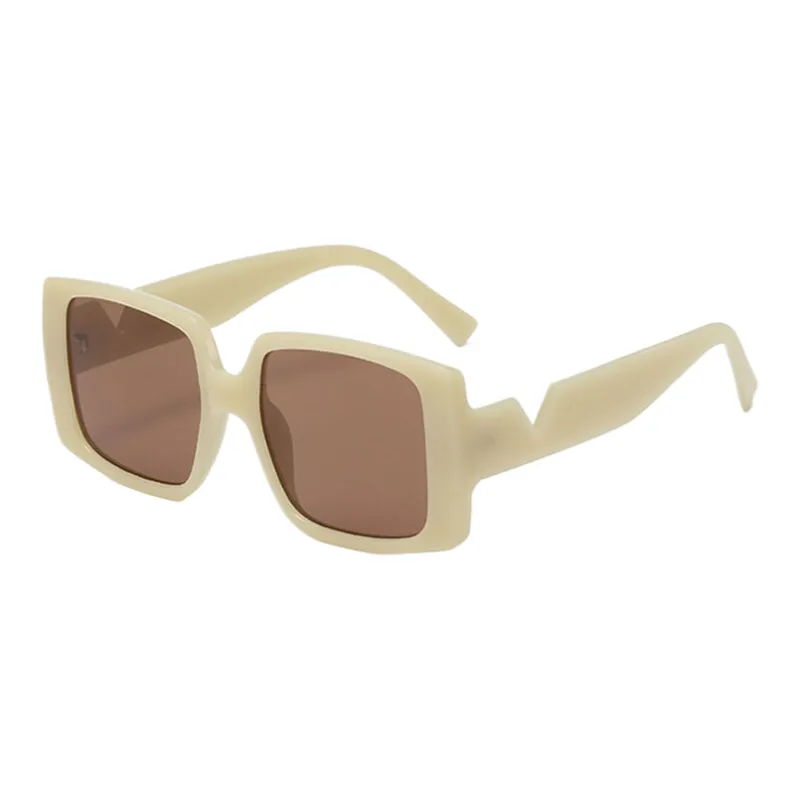 SOMAN PC Square Sunglasses Unisex-2