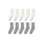 [10 Pack]5 Pack White+5 Pack Gray