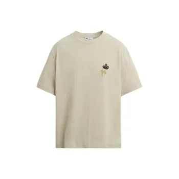 ZARA T Shirts Men Light Gray