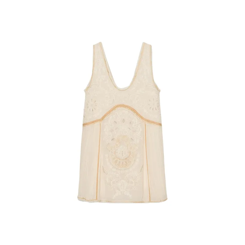 ZARA ZW Series Sleeveless Dress Women's-0