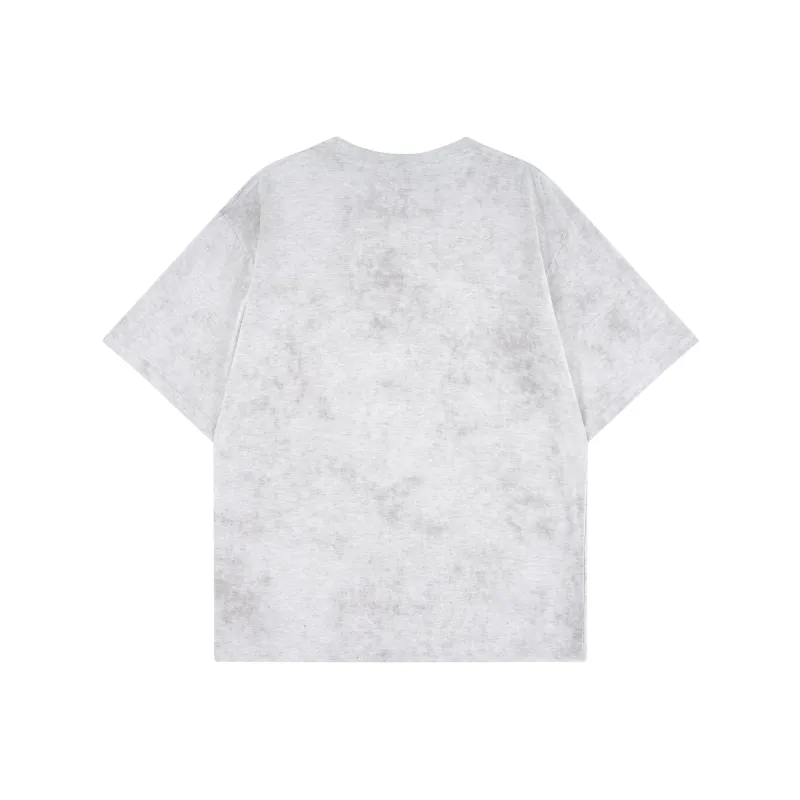 CHOUCHOUS Drop Shoulder Sleeve T Shirt Women's-5