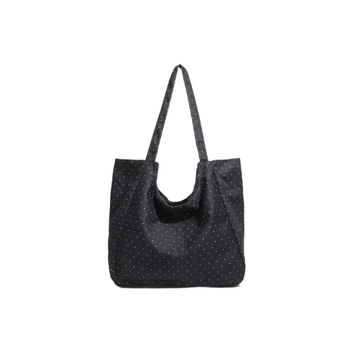 Yalu Canvas Bag, Tote Handbag, Shoulder Bag Women's Black