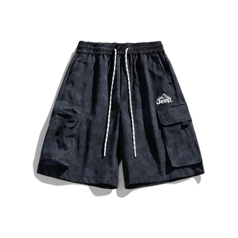 Jeep Cargo Shorts Men-10
