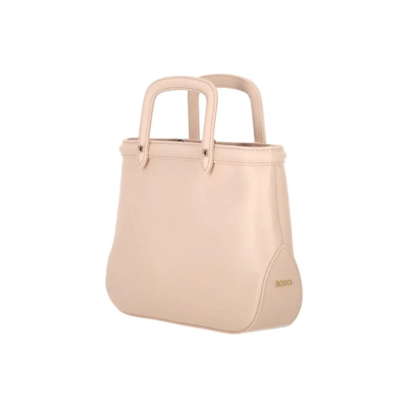 Rodo Lambskin Handbag Regular Women's Natural-2