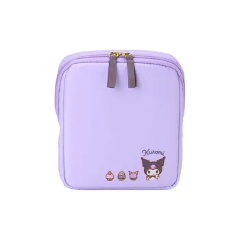 Sanrio Kuromi PU Travel Storage Bag Women's Purple