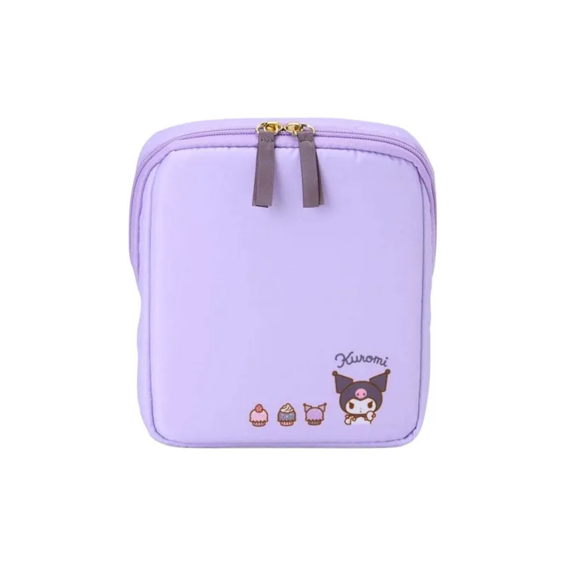 Sanrio Kuromi PU Travel Storage Bag Women's Purple-0