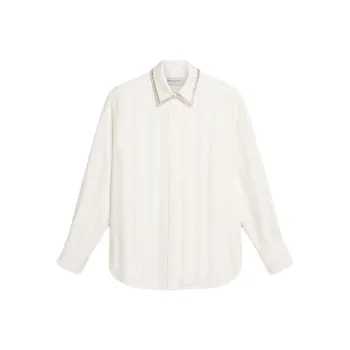 Golden Goose Long Sleeved Embellished Shirt