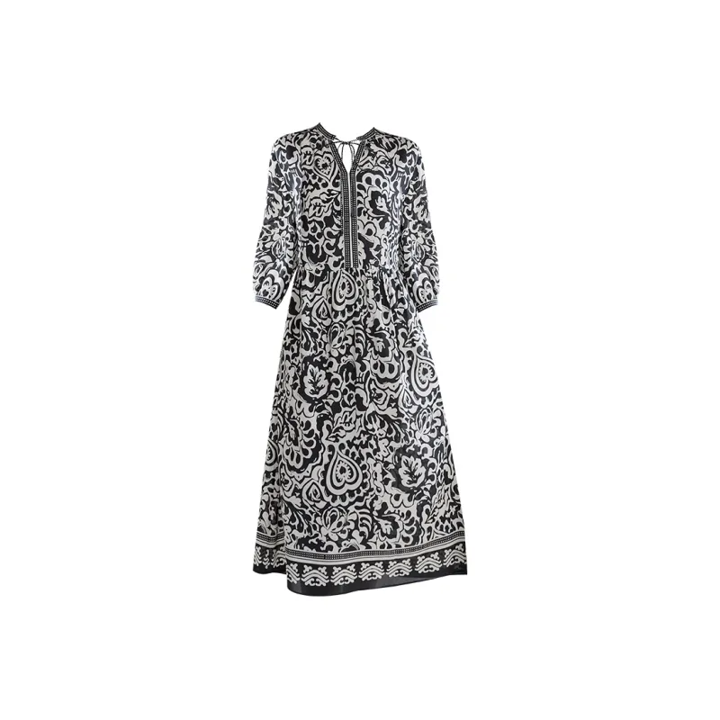 Ink Beauty Short Sleeved Dress Women's-0